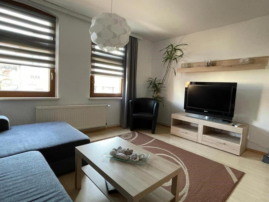 Ferienwohnung Kreft Thale Buitenkant foto