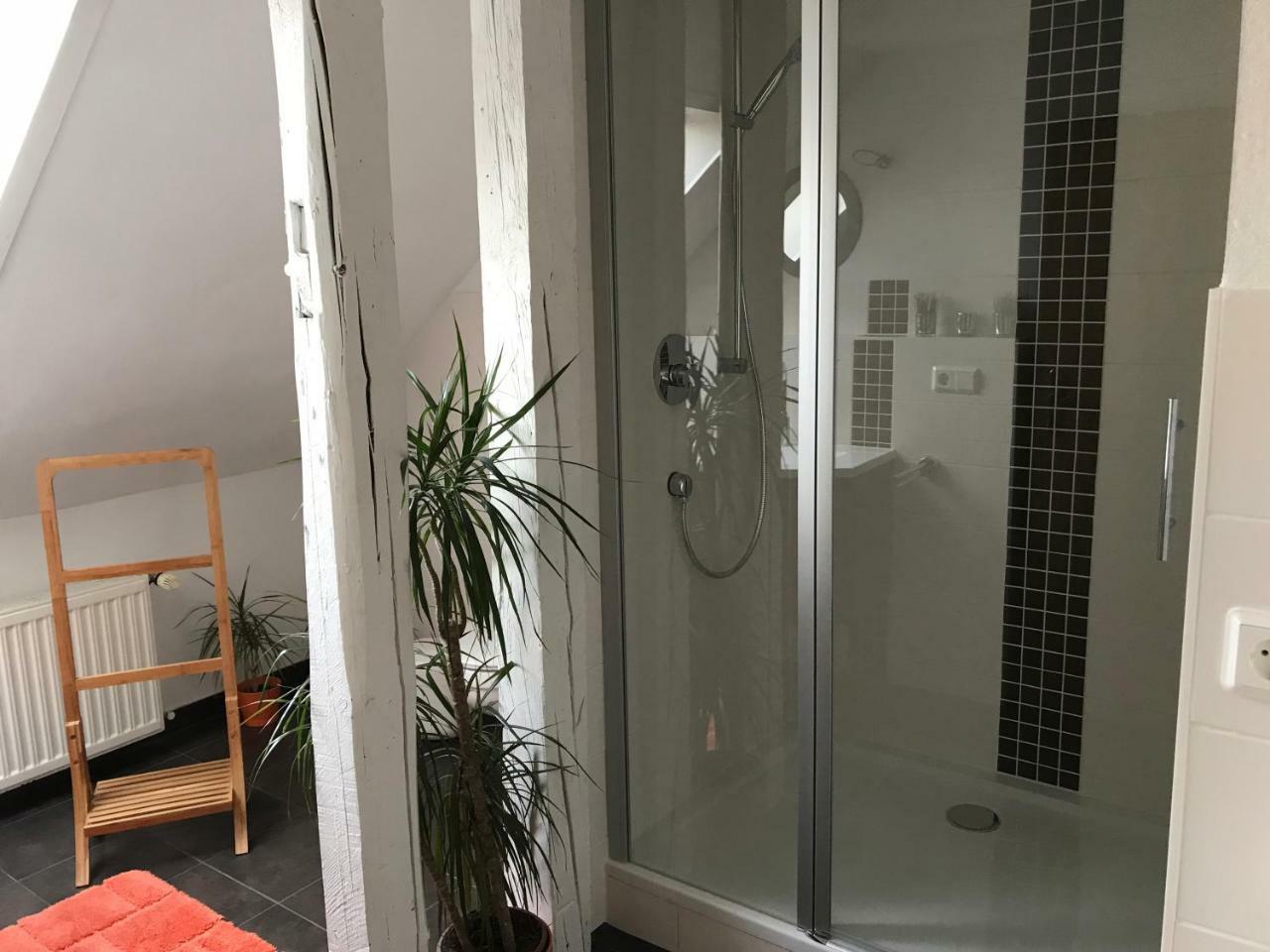 Ferienwohnung Kreft Thale Buitenkant foto